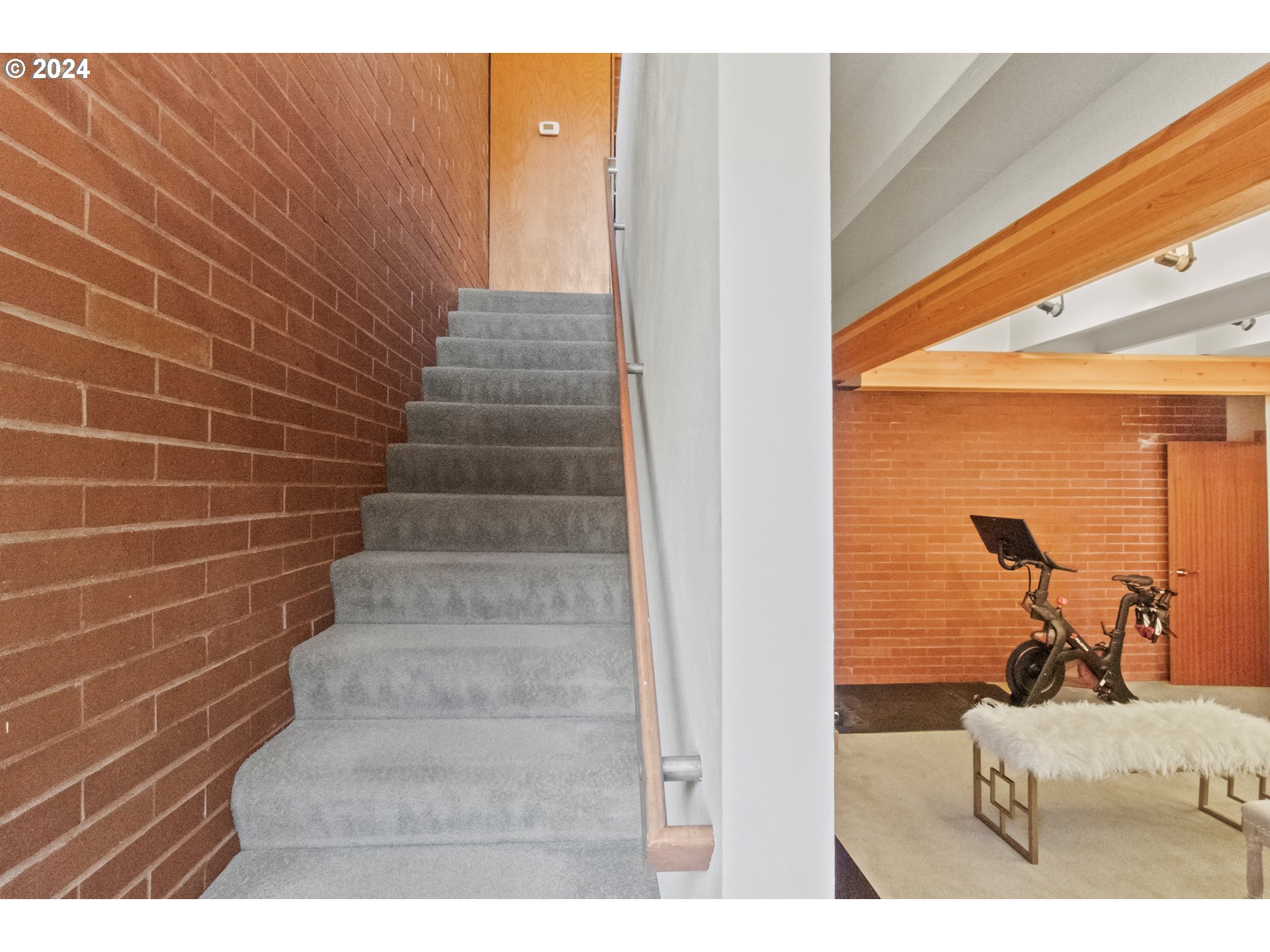 106 High Street Eugene, OR 97401 - Photo 37 of 46 a view of entryway and hall with wooden floor