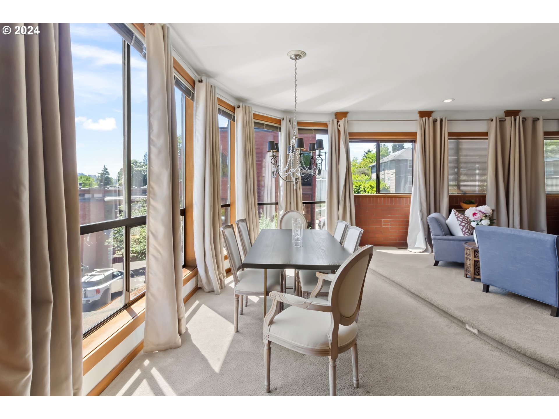 106 High Street Eugene, OR 97401 - Photo 41 of 46 a view of a dining room with furniture window and outside view