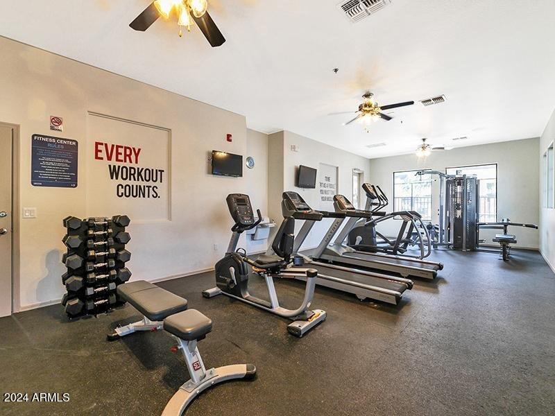 22280 South 209th Way, Unit 3 Queen Creek, AZ 85142 - Photo 7 of 10 Fitness area