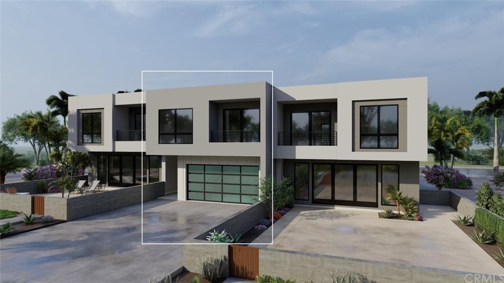 Front Elevation: Cameo Modern. Photo of artist rendering not actual home for sale. Home is currently under construction.