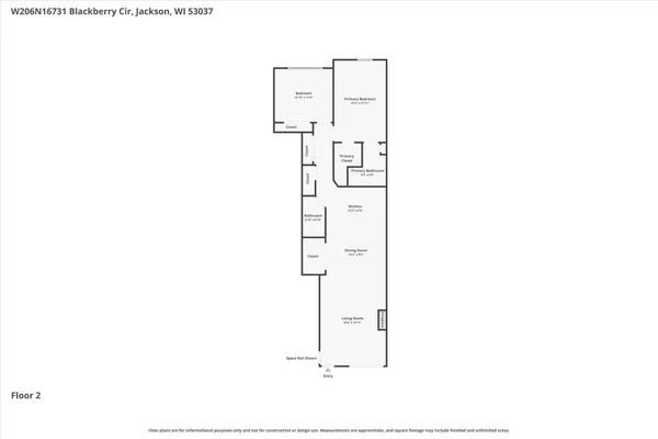$224,900 | W206N16731 Blackberry Circle, Unit 1526, Jackson, WI 53037