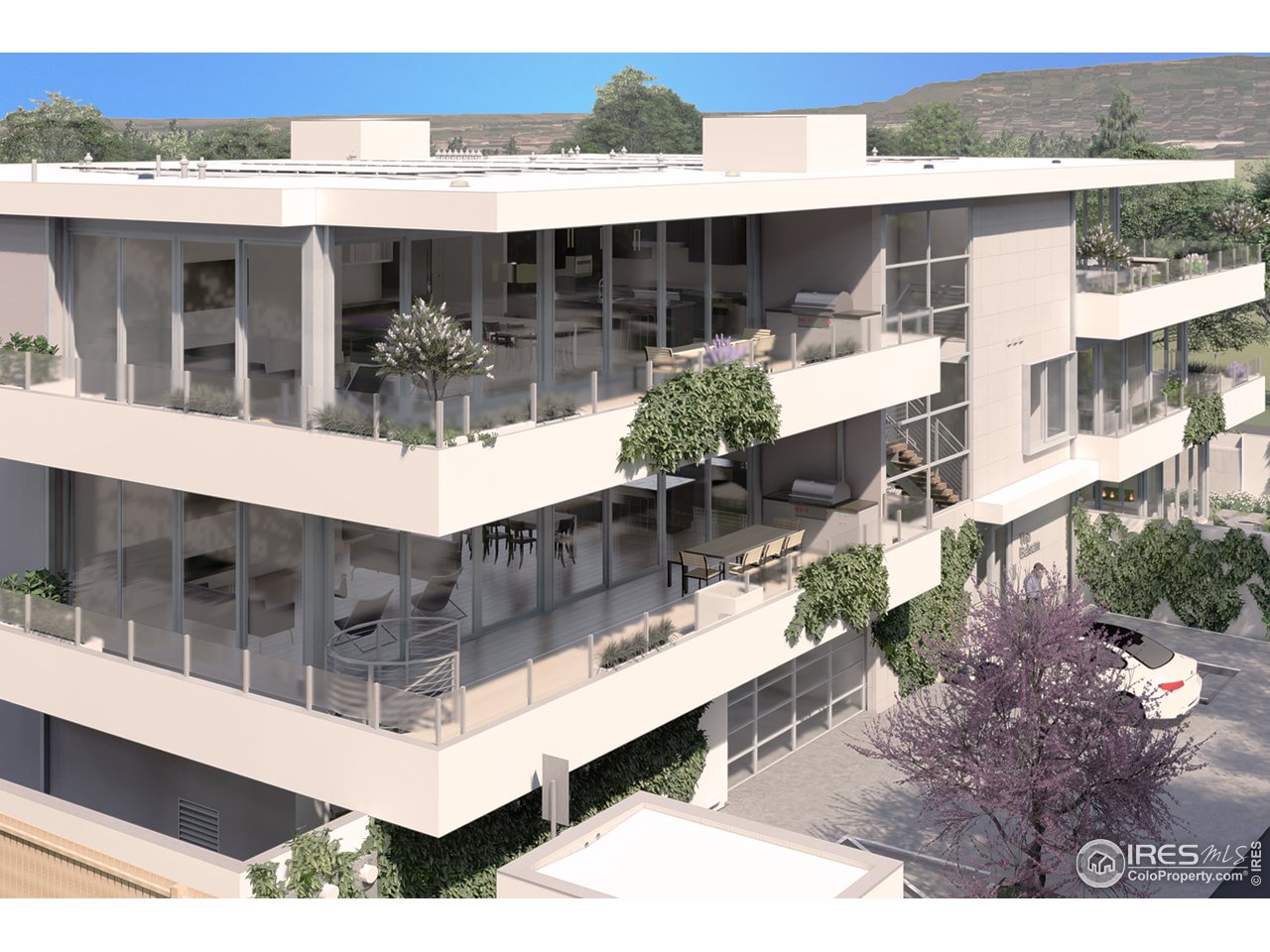 2805 Broadway, Unit E Boulder, CO 80304 - Photo 9 of 12 a view of a house with a patio