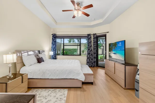 a living room with couches and a coffee table
