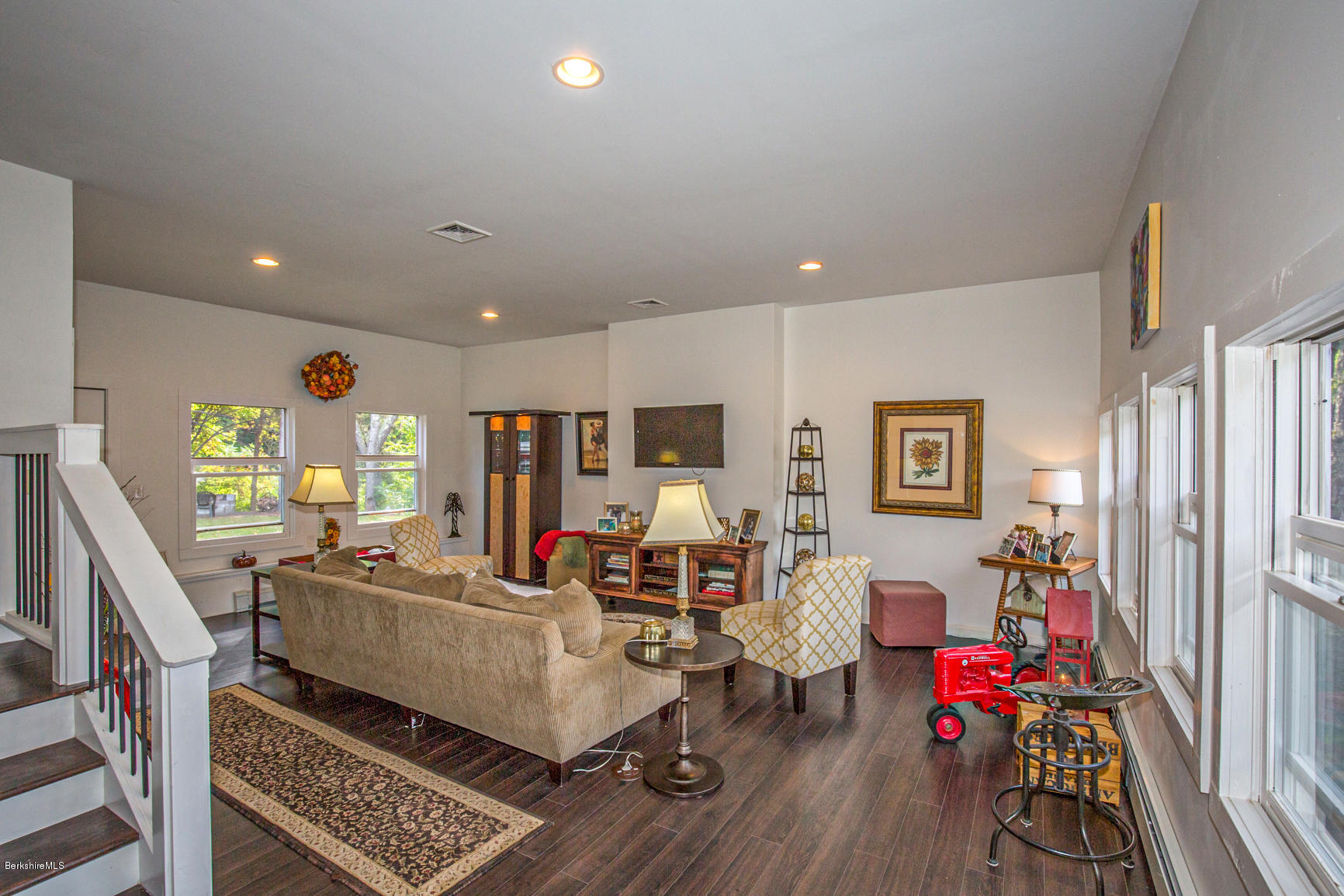 74 East Otis Road Otis, MA 01253 - Photo 14 of 45 a living room with furniture and wooden floor