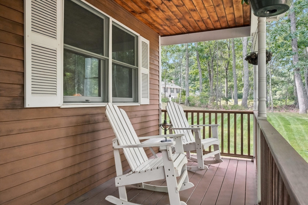 11 Marlboro Road Georgetown, MA 01833 - Photo 29 of 42 a view of a two chairs in the balcony