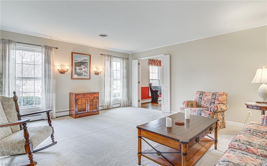 305 Pine Ridge Drive High Point, NC 27262 - Photo 7 of 35 Living room - just right off the foyer and dining room.