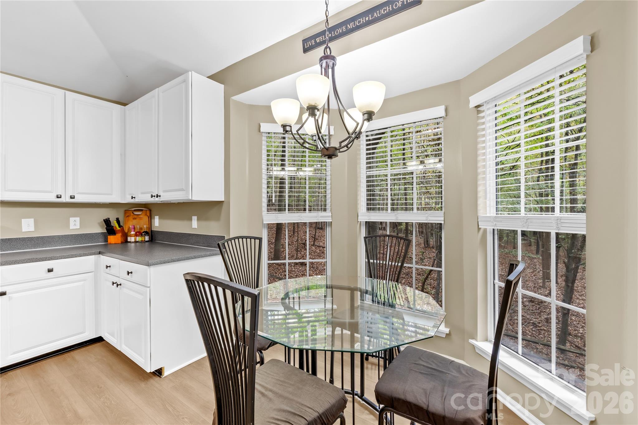 11113 Asbury Chapel Road Huntersville, NC 28078 - Photo 27 of 43 a view of a dining room with furniture window and outside view