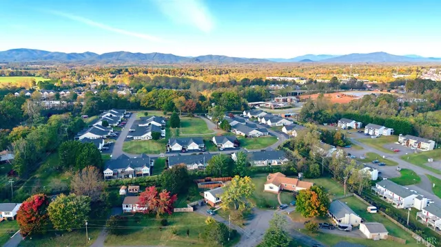 a view of lake and mountain