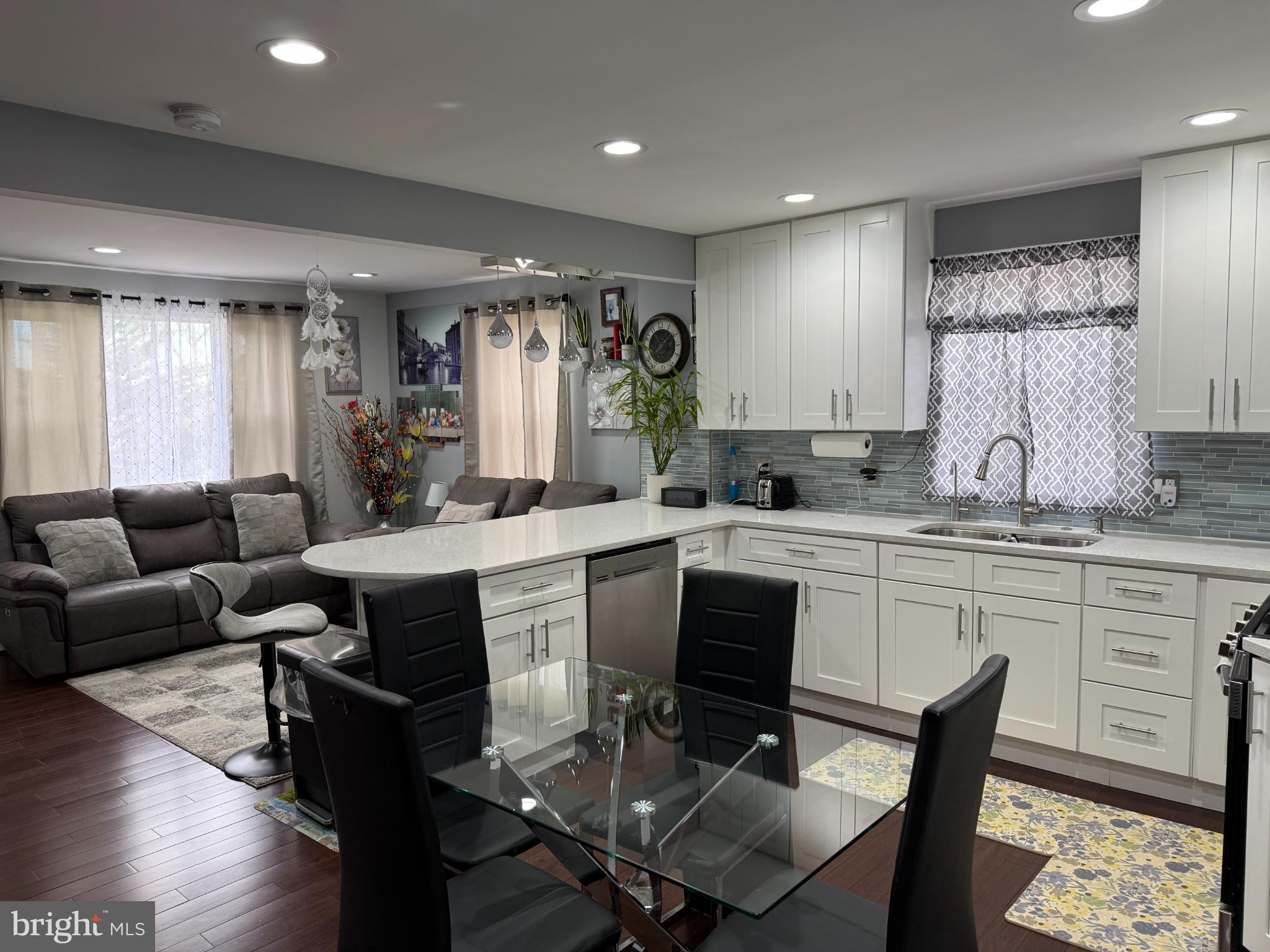 3499 Hillsmere Road Baltimore, MD 21207 - Photo 17 of 50 Modern kitchen with open living space.