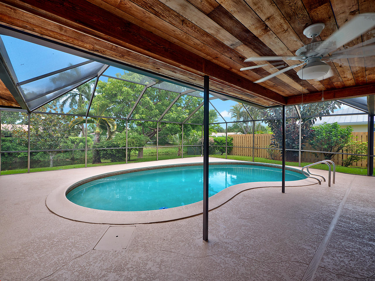 370 Northwest 11th Avenue Boca Raton, FL 33486 - Photo 2 of 21 Screened Patio Area