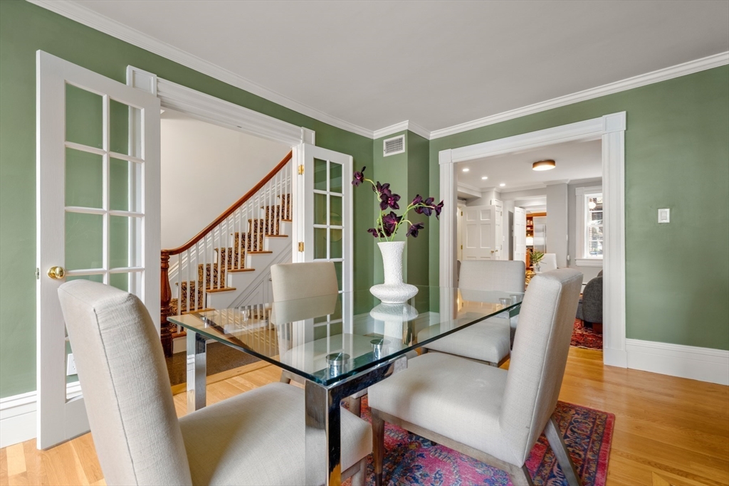 14 Pinckney Street Boston, MA 02114 - Photo 5 of 27 a view of entryway and hall with wooden floor