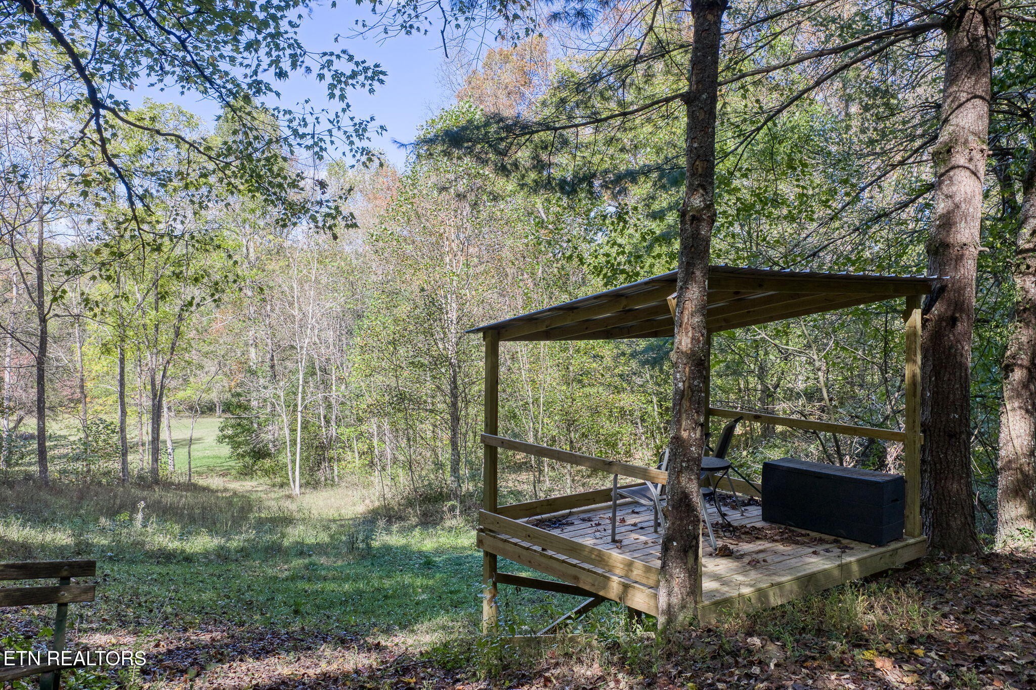614 West Creston Road Crossville, TN 38571 - Photo 40 of 47 a view of a two chair in the garden