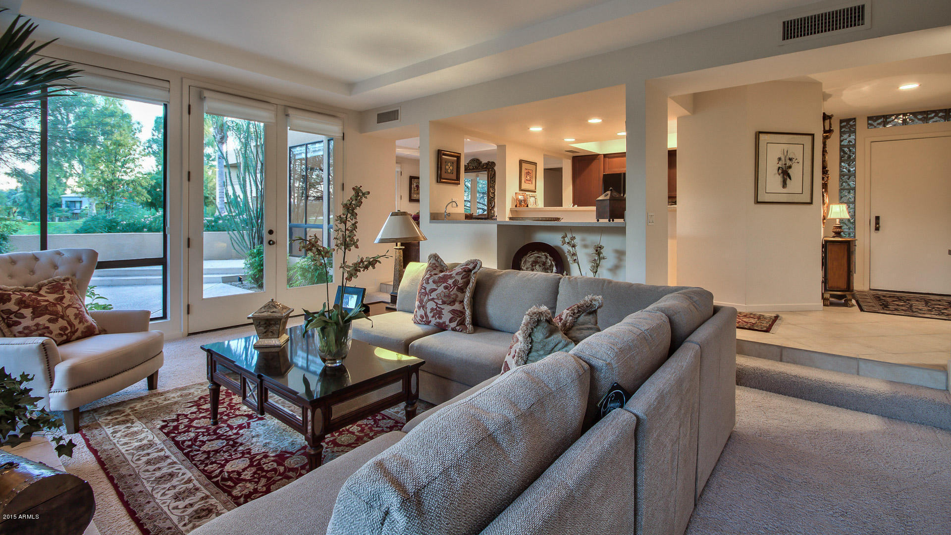 7760 East Gainey Ranch Road, Unit 34 Scottsdale, AZ 85258 - Photo 8 of 54 Living Room 1