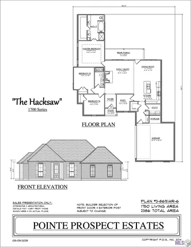 $340,000 | 4835 Pointe Prospect Drive, Oscar, LA 70762