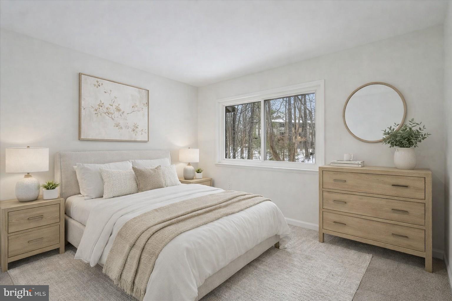 2315 Emerald Heights Court Reston, VA 20191 - Photo 16 of 36 Virtually Staged Upper Level Bedroom 1
