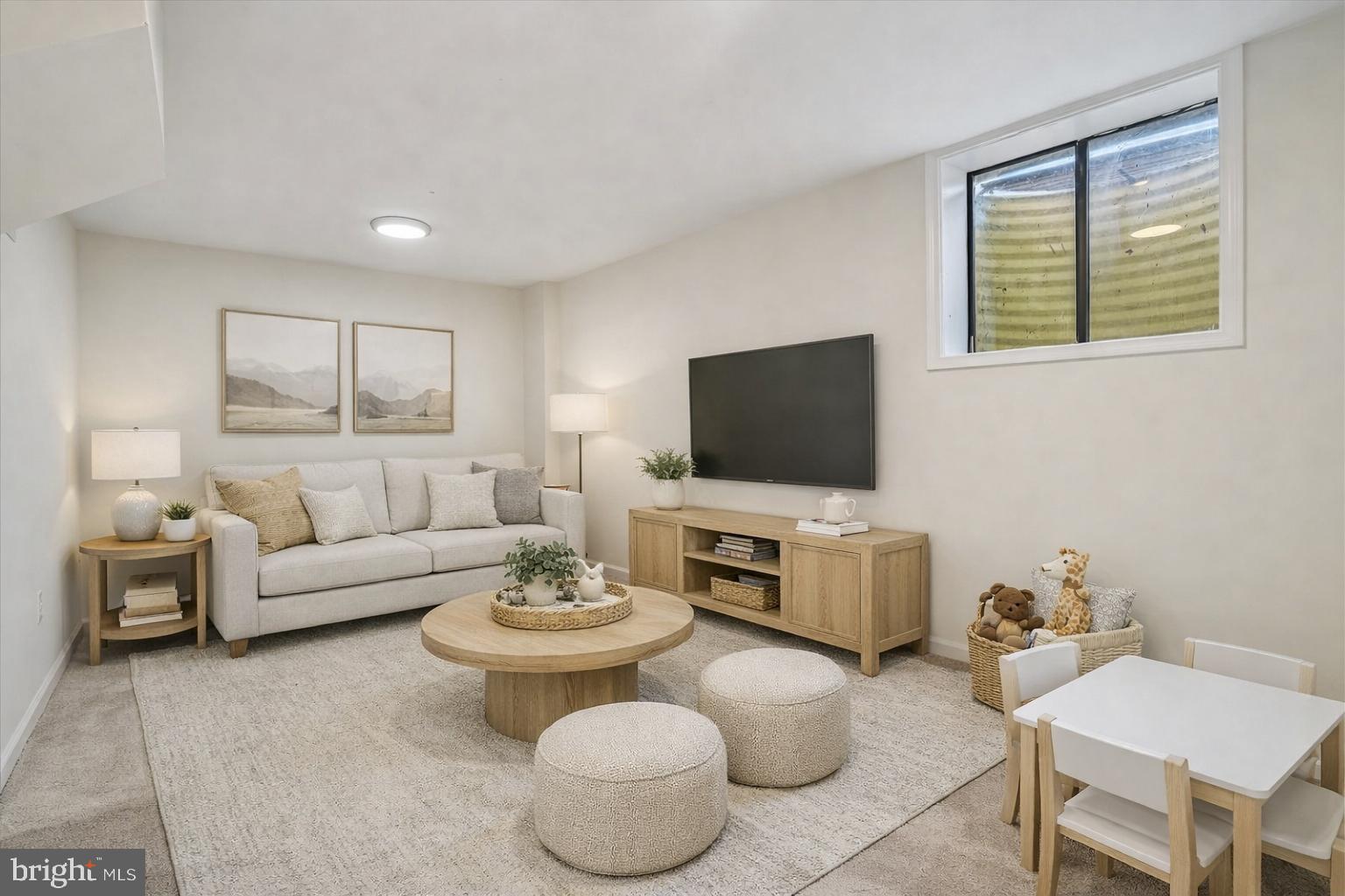 2315 Emerald Heights Court Reston, VA 20191 - Photo 26 of 36 Virtually Staged Lower Level Rec Room