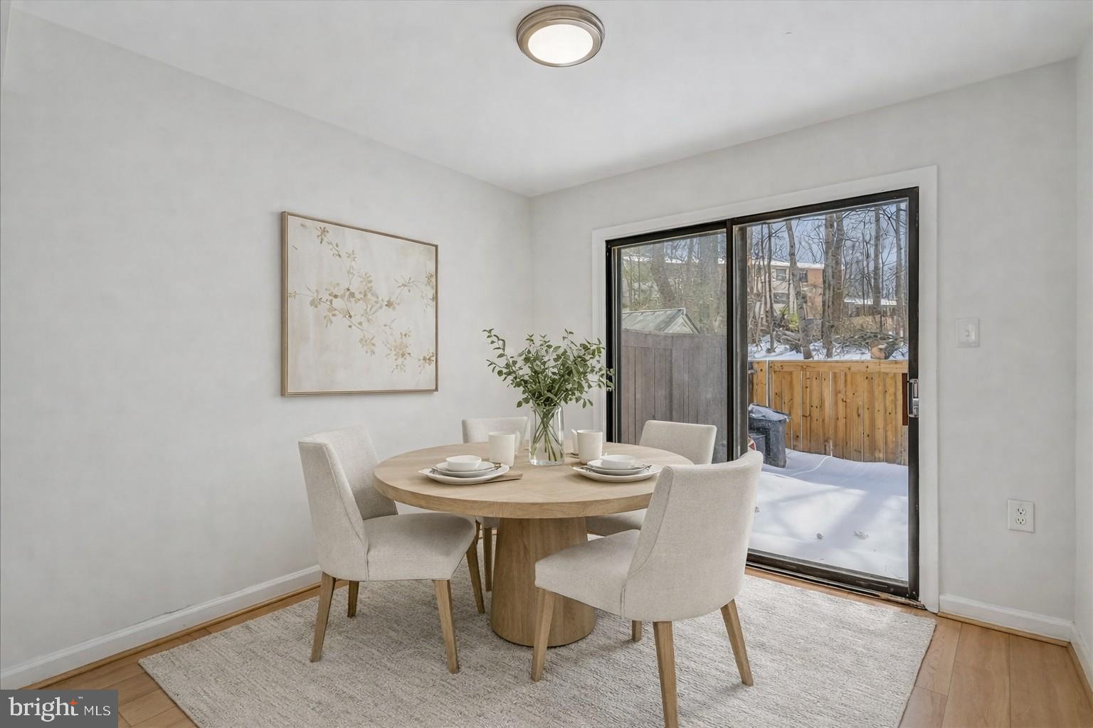 2315 Emerald Heights Court Reston, VA 20191 - Photo 6 of 36 Virtually Staged Separate Dining Room