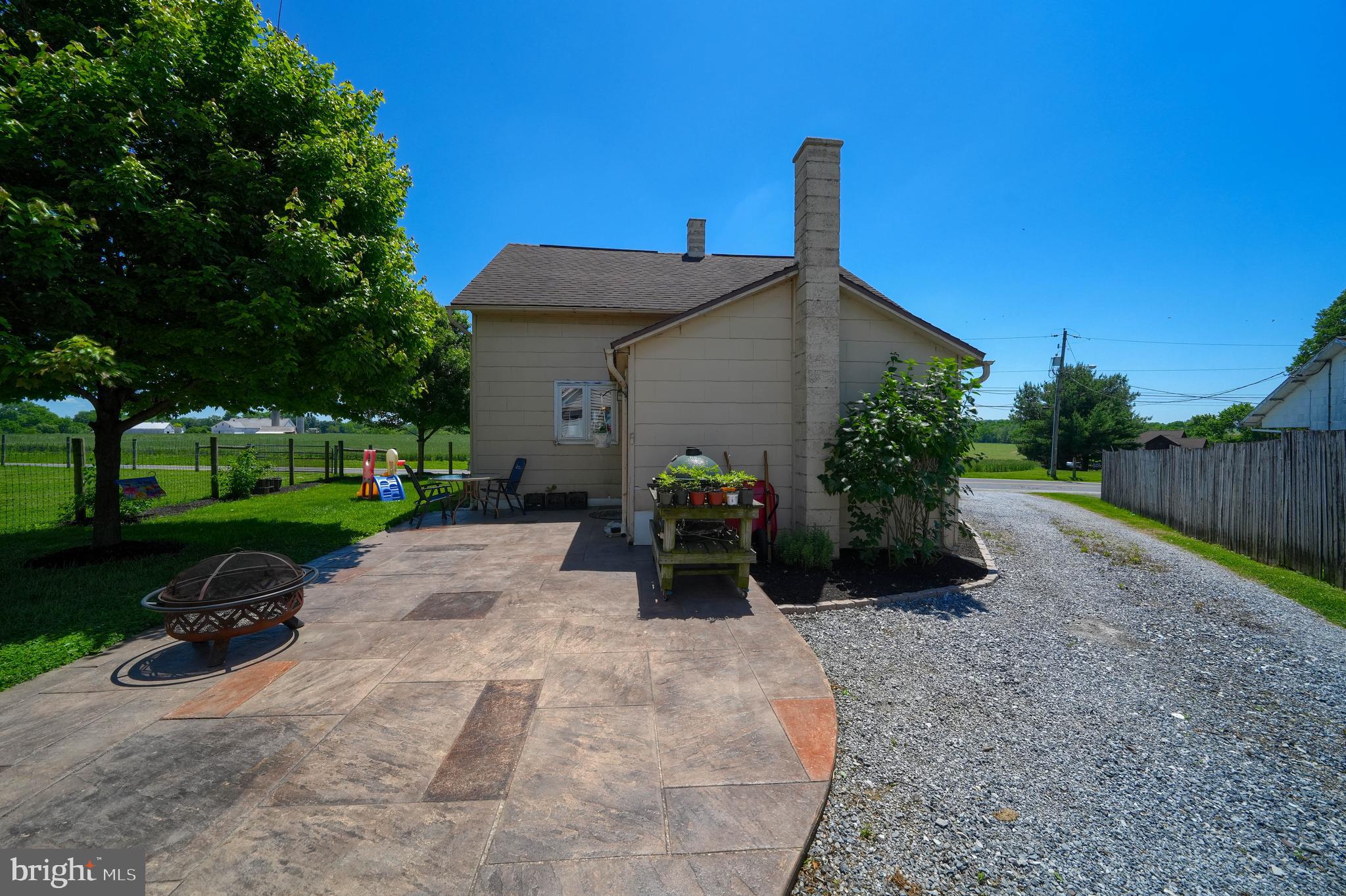 44 South Soudersburg Road Ronks, PA 17572 - Photo 9 of 44 Back Patio Featuring Stamped Concrete
