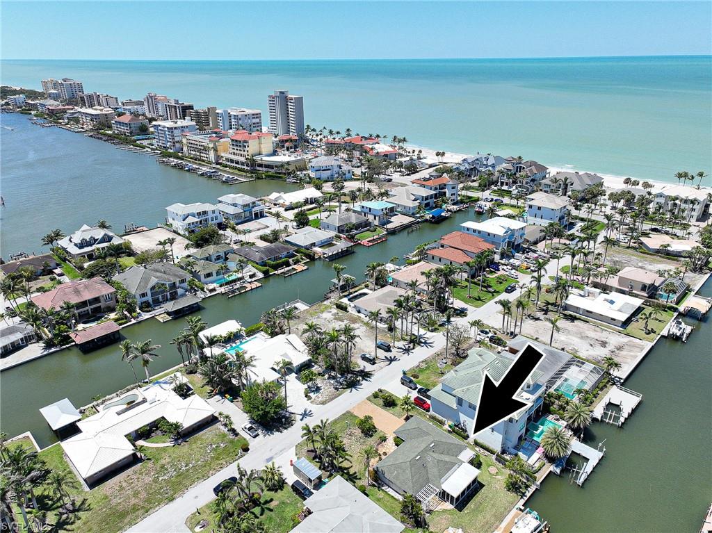 177 Channel Drive Naples, FL 34108 - Photo 12 of 23 an aerial view of residential houses with outdoor space