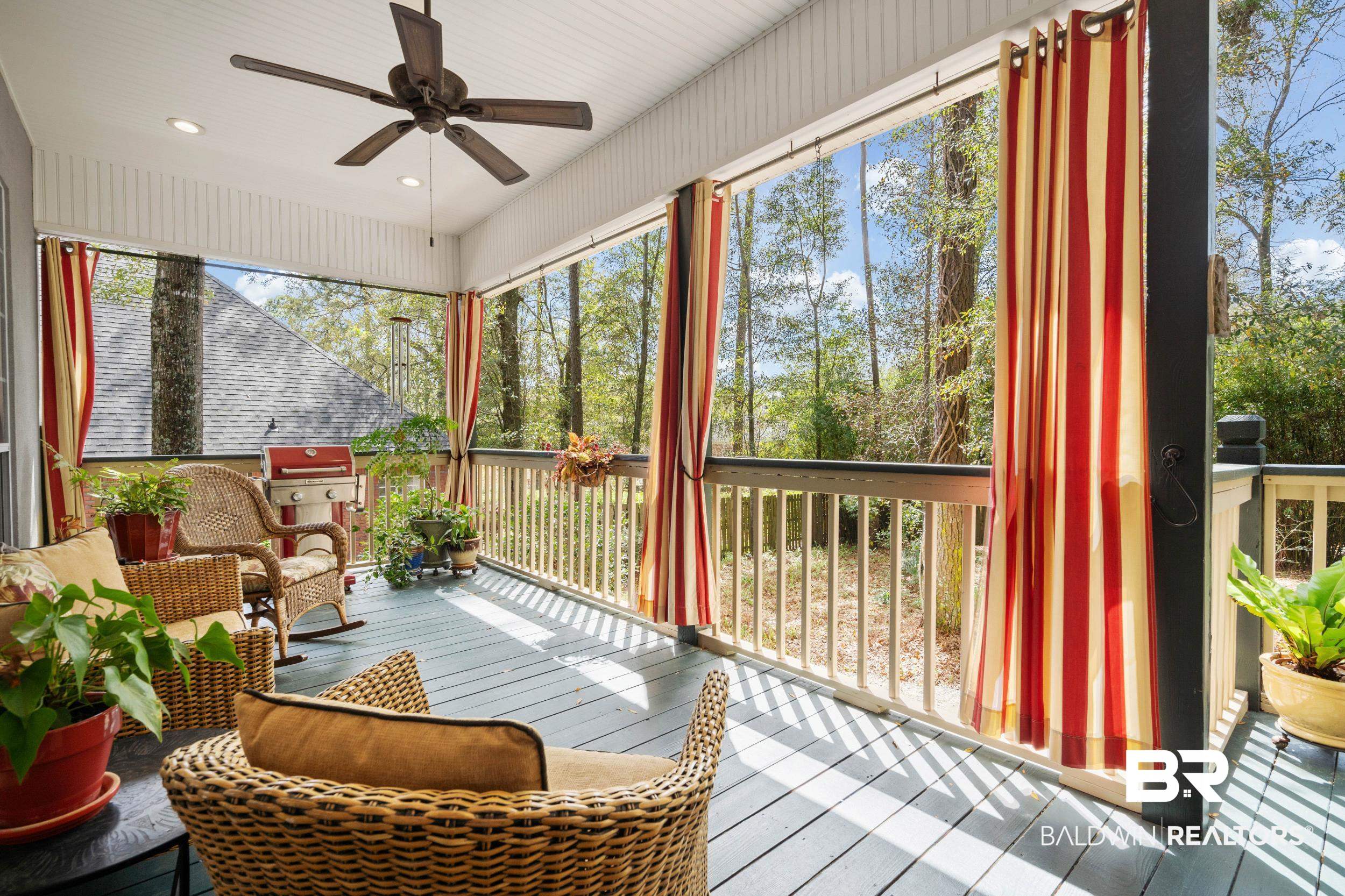 104 Pebble Court Fairhope, AL 36532 - Photo 16 of 73 Private Back Porch