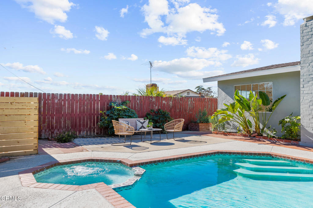 1010 Pepperhill Road Pasadena, CA 91107 - Photo 29 of 35 a backyard of a house with yard fire pit and outdoor seating
