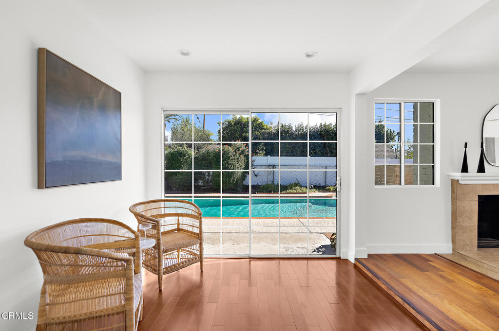 1010 Pepperhill Road Pasadena, CA 91107 - Photo 10 of 35 a view of a room that has a bed and a chair