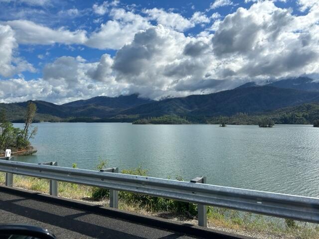 15923 Log Cabin Road French Gulch, CA 96033 - Photo 23 of 24 a view of a lake from a balcony