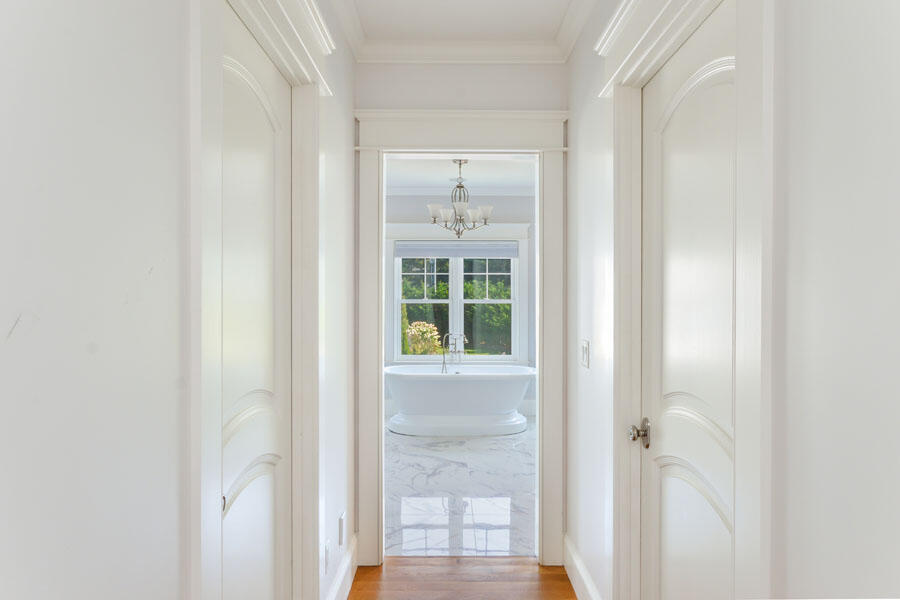501 Eel River Road Osterville, MA 02655 - Photo 27 of 50 a view of a bathroom with a glass door