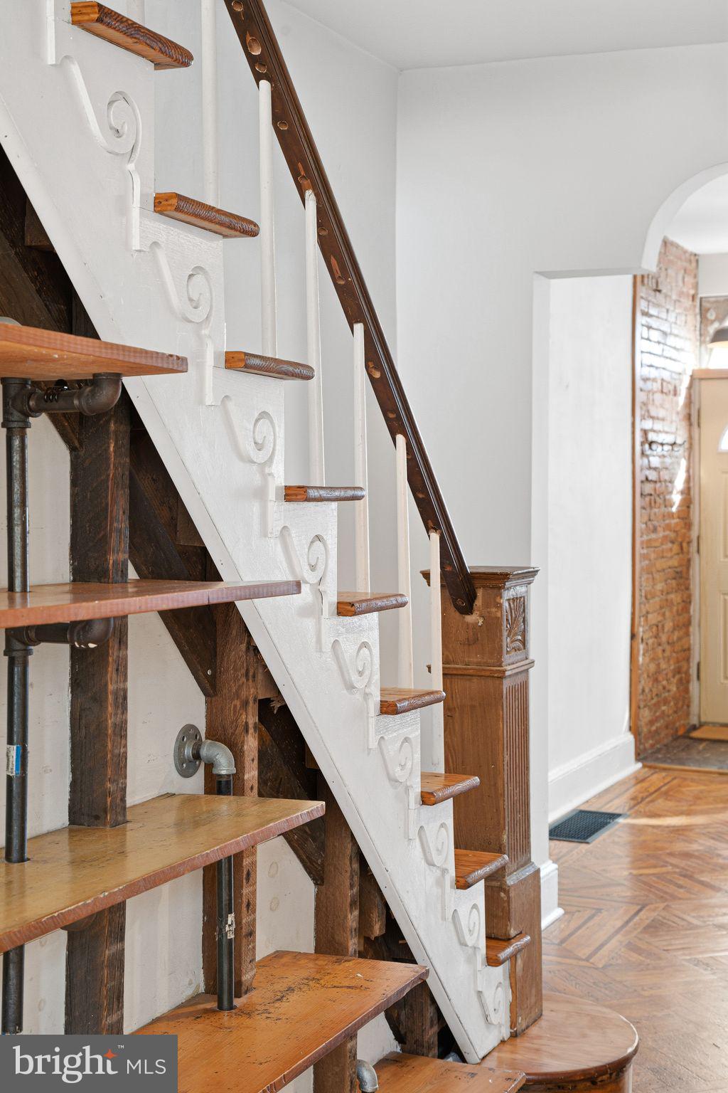 2142 East Huntingdon Street Philadelphia, PA 19125 - Photo 20 of 38 a view of entryway and hall with wooden floor
