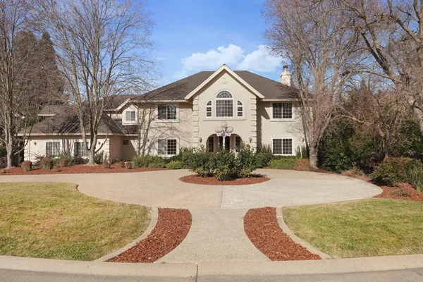 a front view of a house with porch