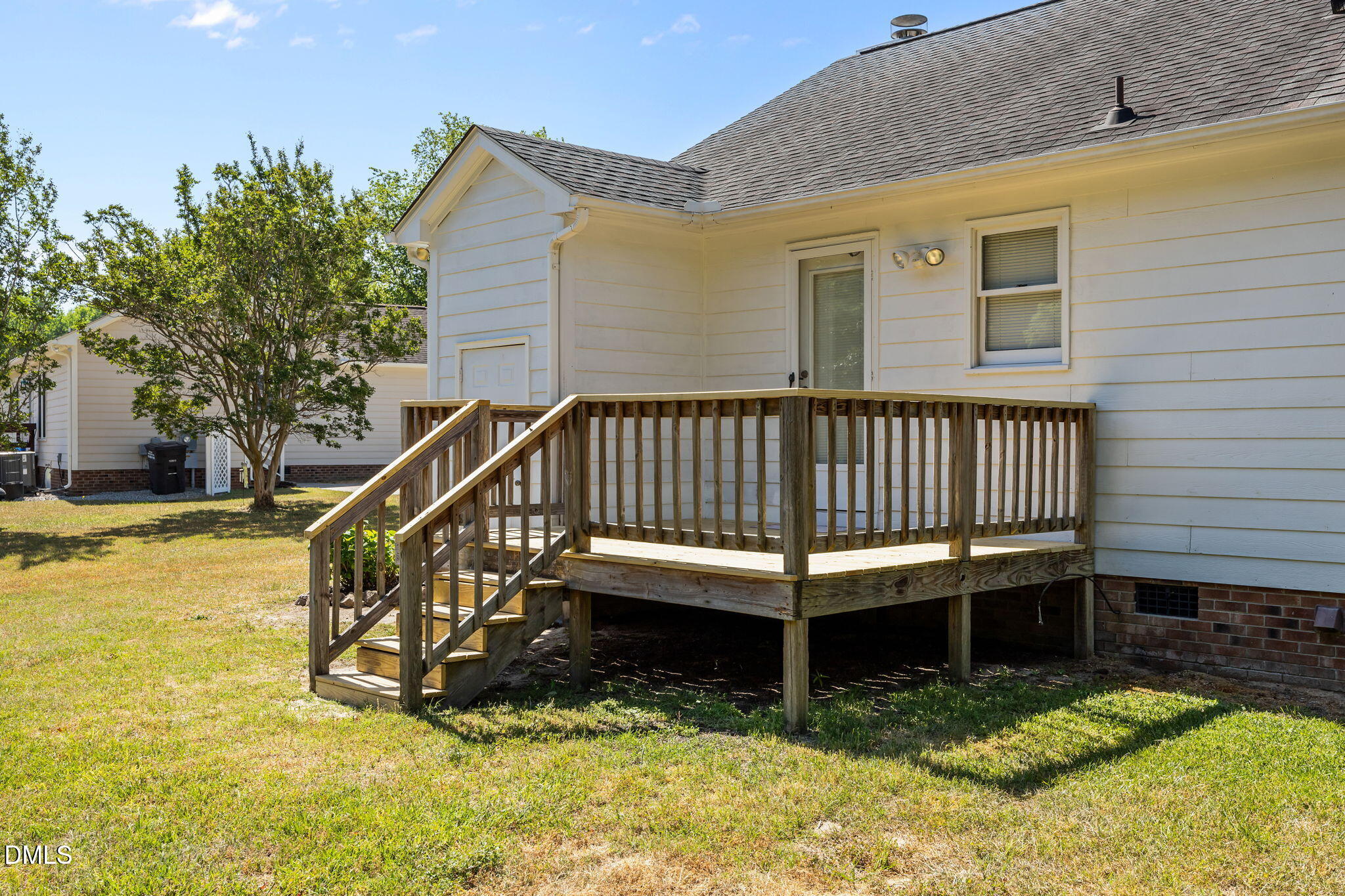 40 Circle Tree Lane Angier, NC 27501 - Photo 35 of 39 a view of staircase with a small deck