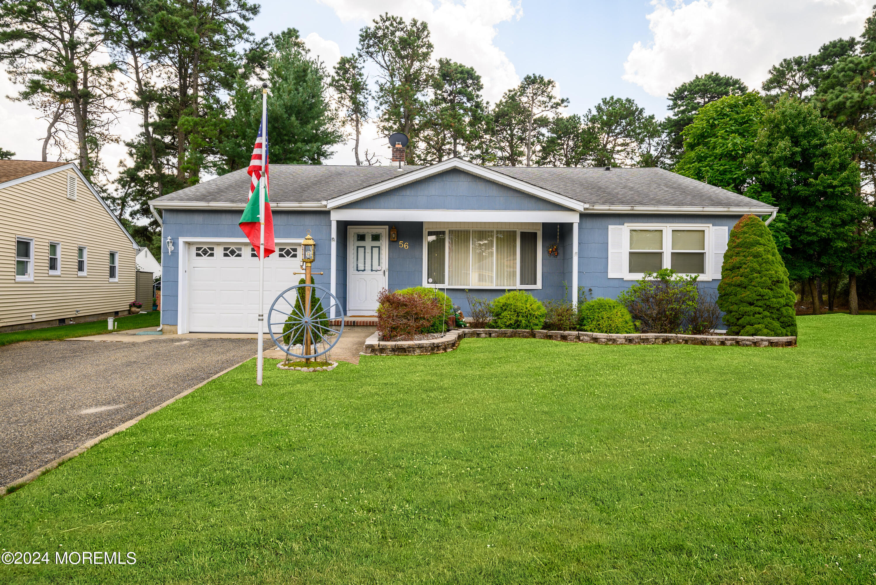 56 Auburn Road Toms River, NJ 08757 - Photo 1 of 28 a front view of house with yard and green space