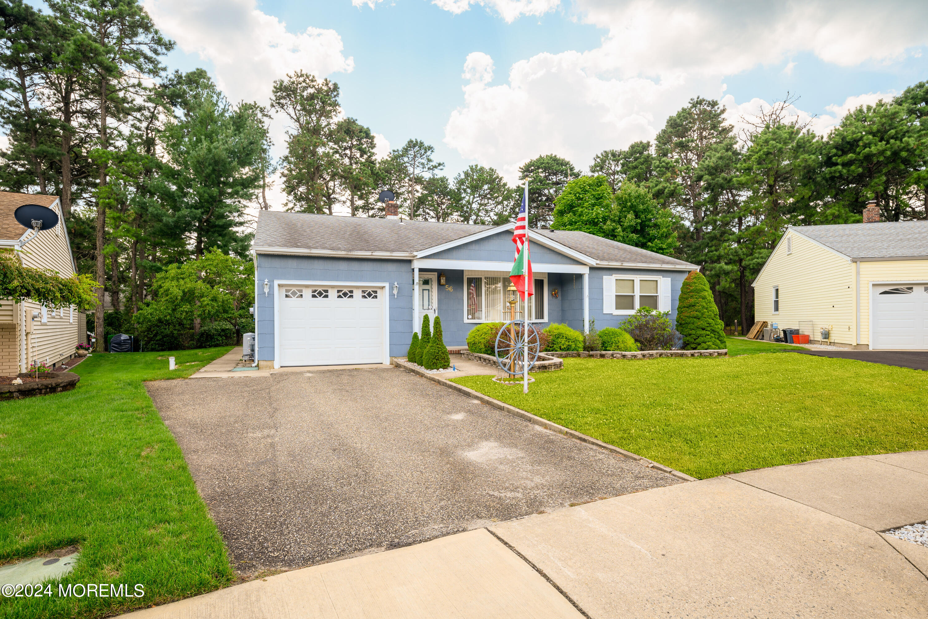 56 Auburn Road Toms River, NJ 08757 - Photo 2 of 28 a view of an house with backyard and a garden