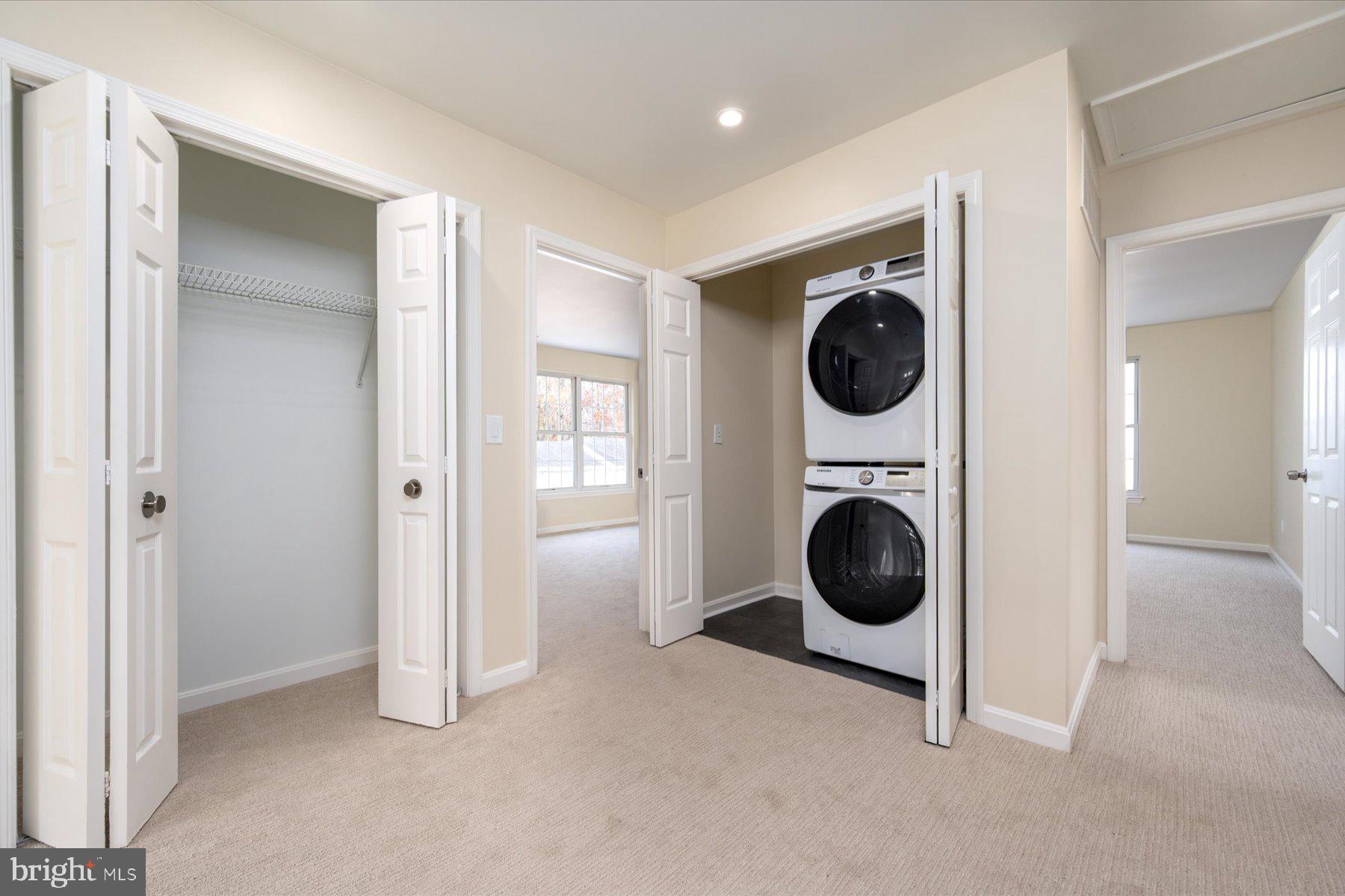2942 Southaven Drive Annapolis, MD 21401 - Photo 26 of 41 a view of a hallway with washer and dryer