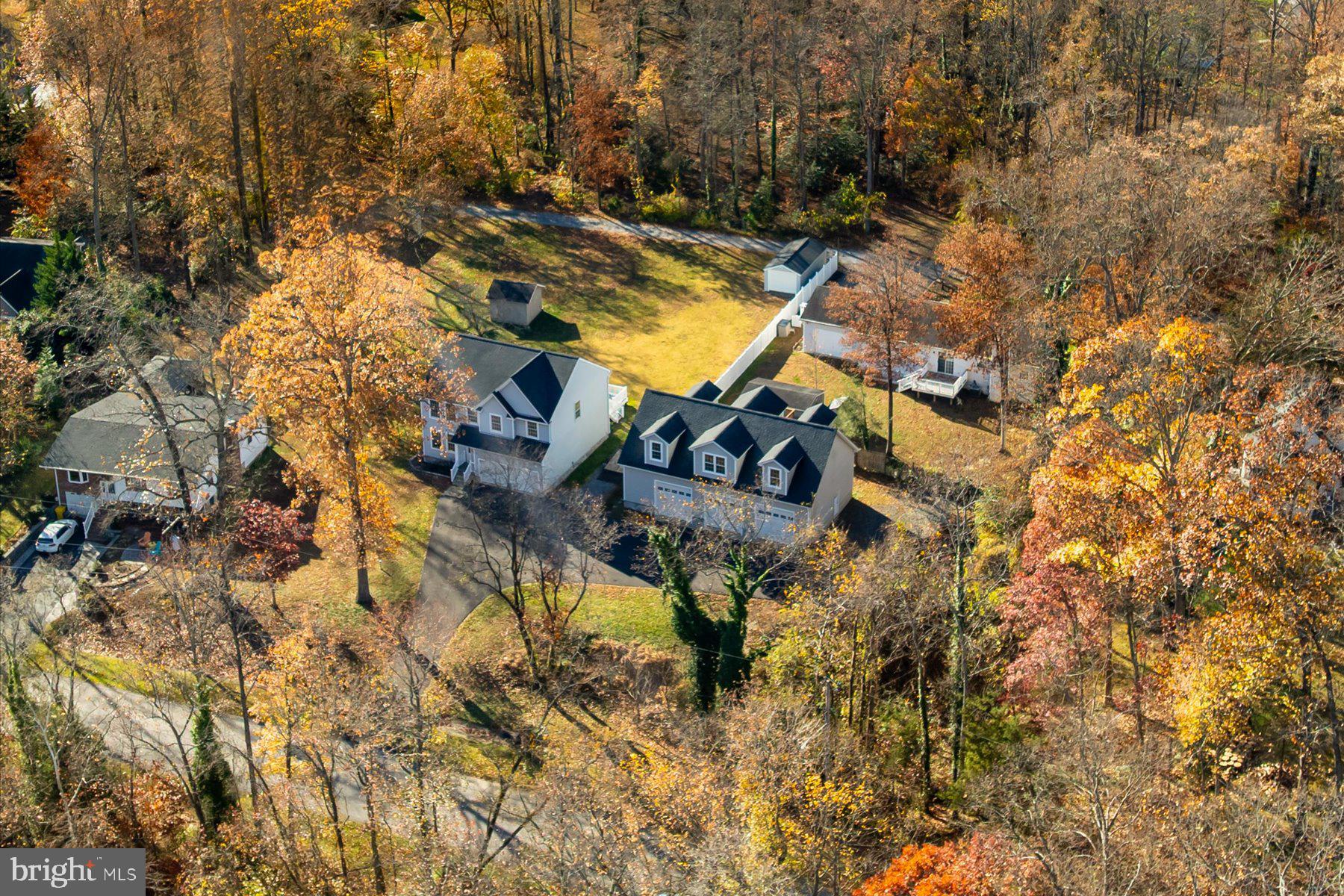 2942 Southaven Drive Annapolis, MD 21401 - Photo 40 of 41 an aerial view of residential house with outdoor space