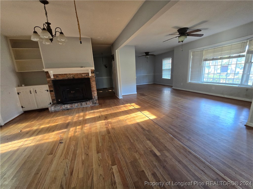 6400 Milford Road Fayetteville, NC 28303 - Photo 23 of 23 a view of a livingroom with a fireplace