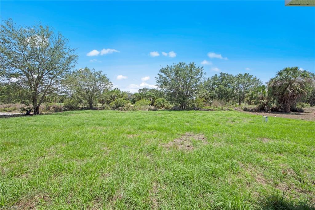 369 Ranier Avenue Lehigh Acres, FL 33974 - Photo 21 of 22 a view of yard with green space