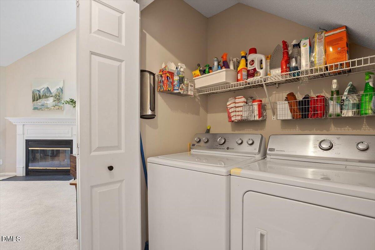 1008 Oak Lake Court Raleigh, NC 27606 - Photo 16 of 34 Laundry - washer/dryer convey