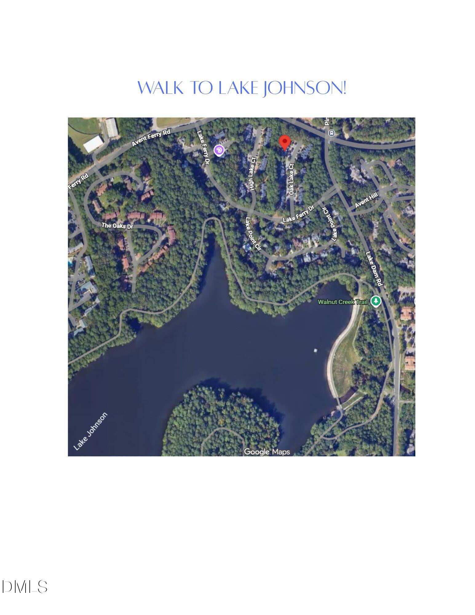 1008 Oak Lake Court Raleigh, NC 27606 - Photo 25 of 34 Walk to Lake Johnson!