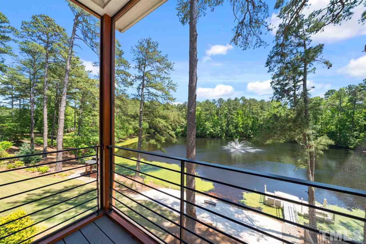 1209 Graedon Drive Raleigh, NC 27603 - Photo 18 of 30 Enjoy the sunrise with a cup of coffee. Beautiful views overlooking the gazebo, beach and dock.