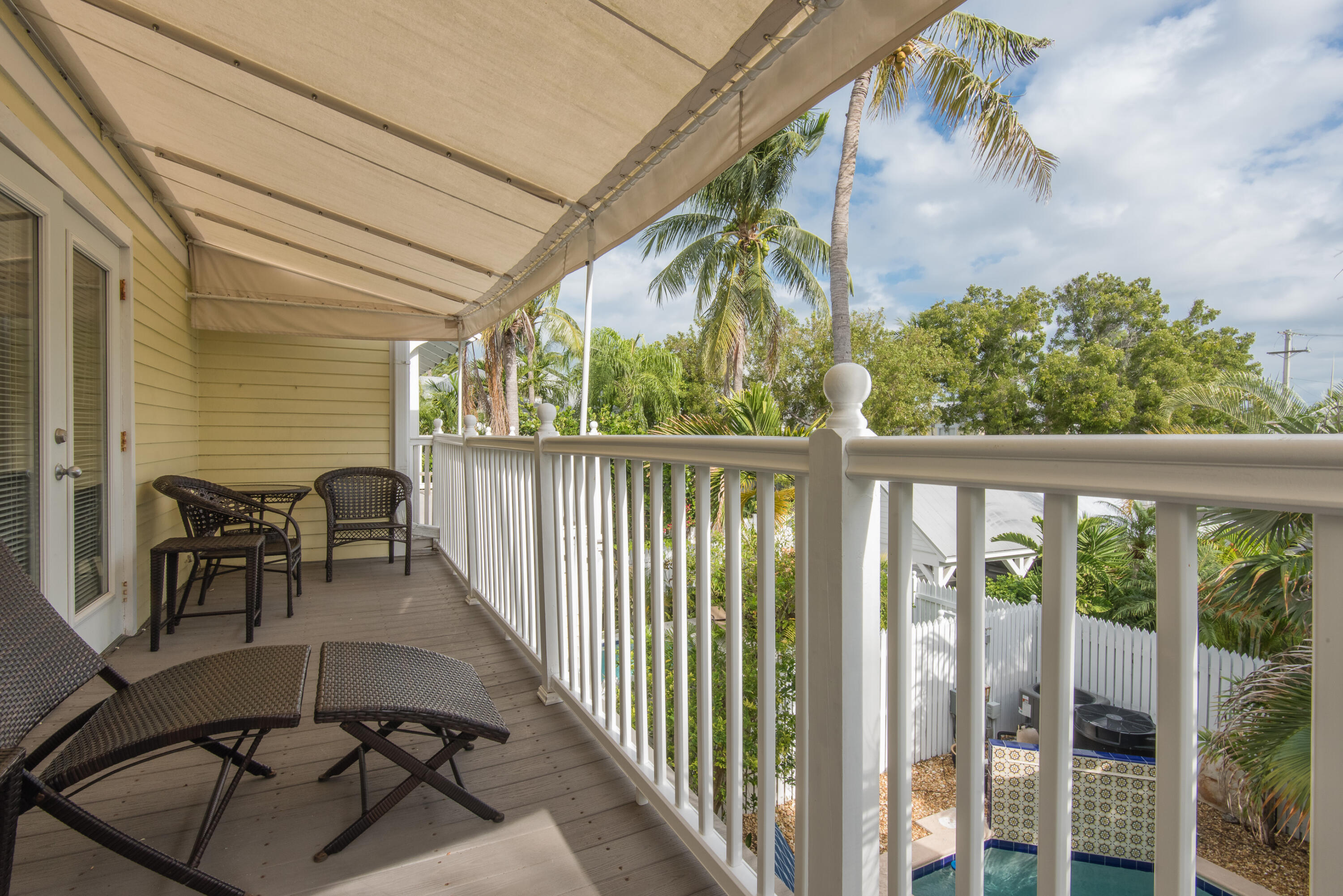 502 Porter Lane Key West, FL 33040 - Photo 24 of 38 a view of balcony and patio