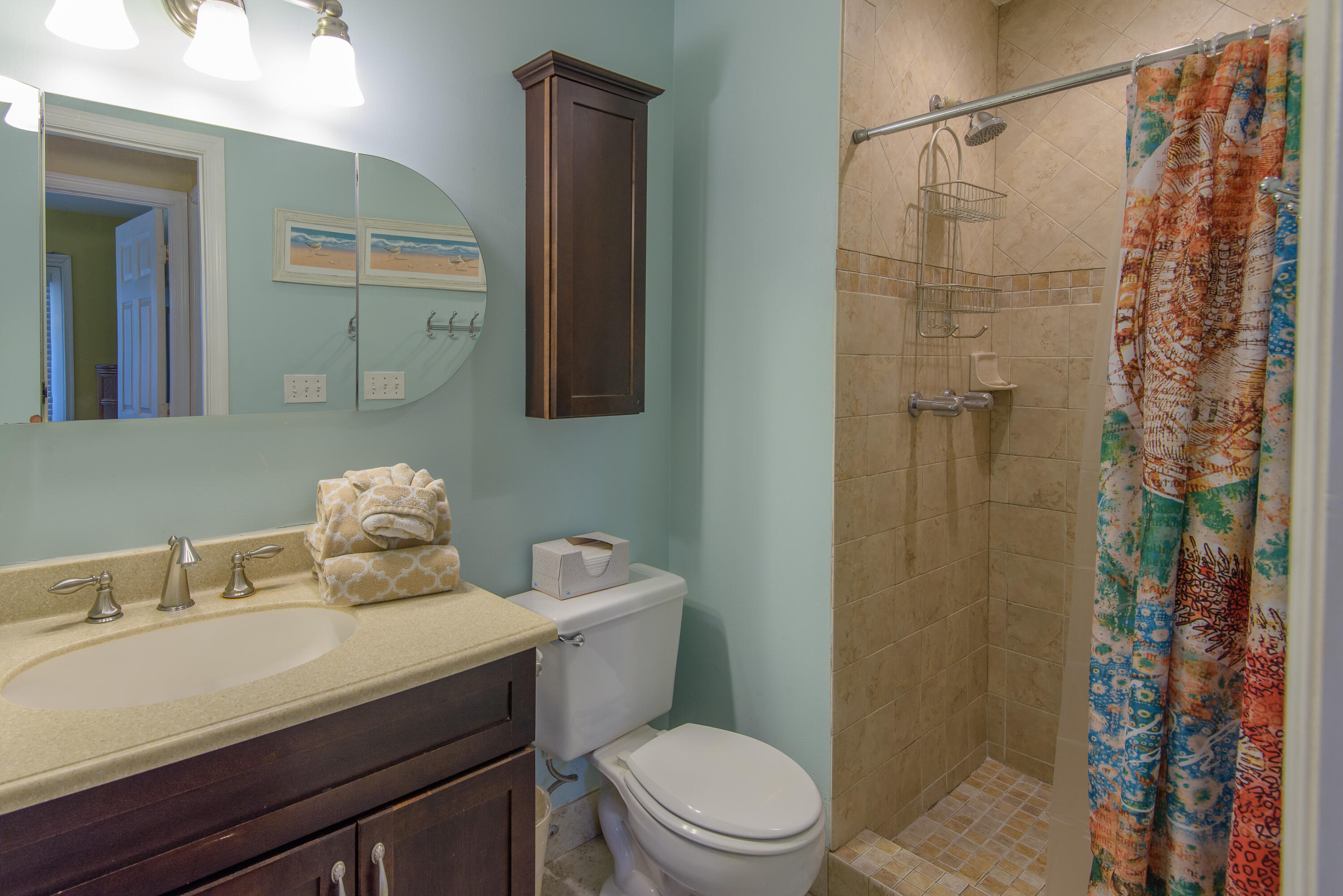 502 Porter Lane Key West, FL 33040 - Photo 34 of 38 a bathroom with a sink a toilet and shower