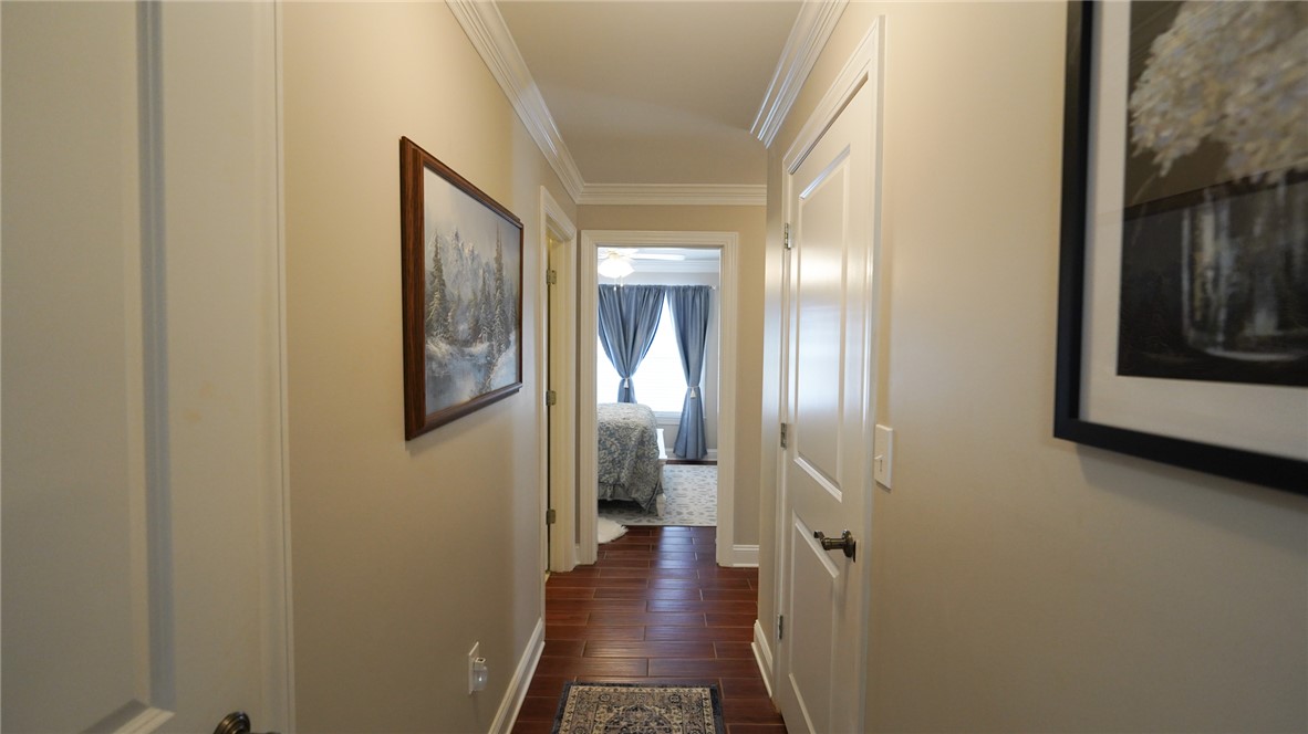 303 Lookover Drive Anderson, SC 29621 - Photo 18 of 46 This inviting hallway offers a warm welcome, connecting spaces with grace.