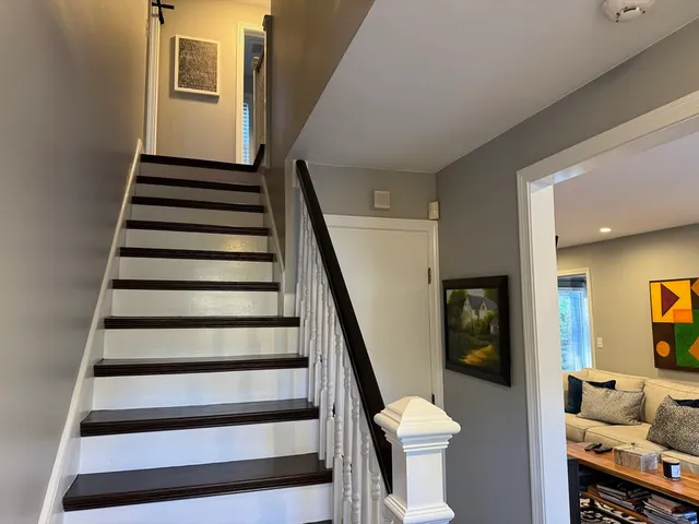 a view of entryway and hall