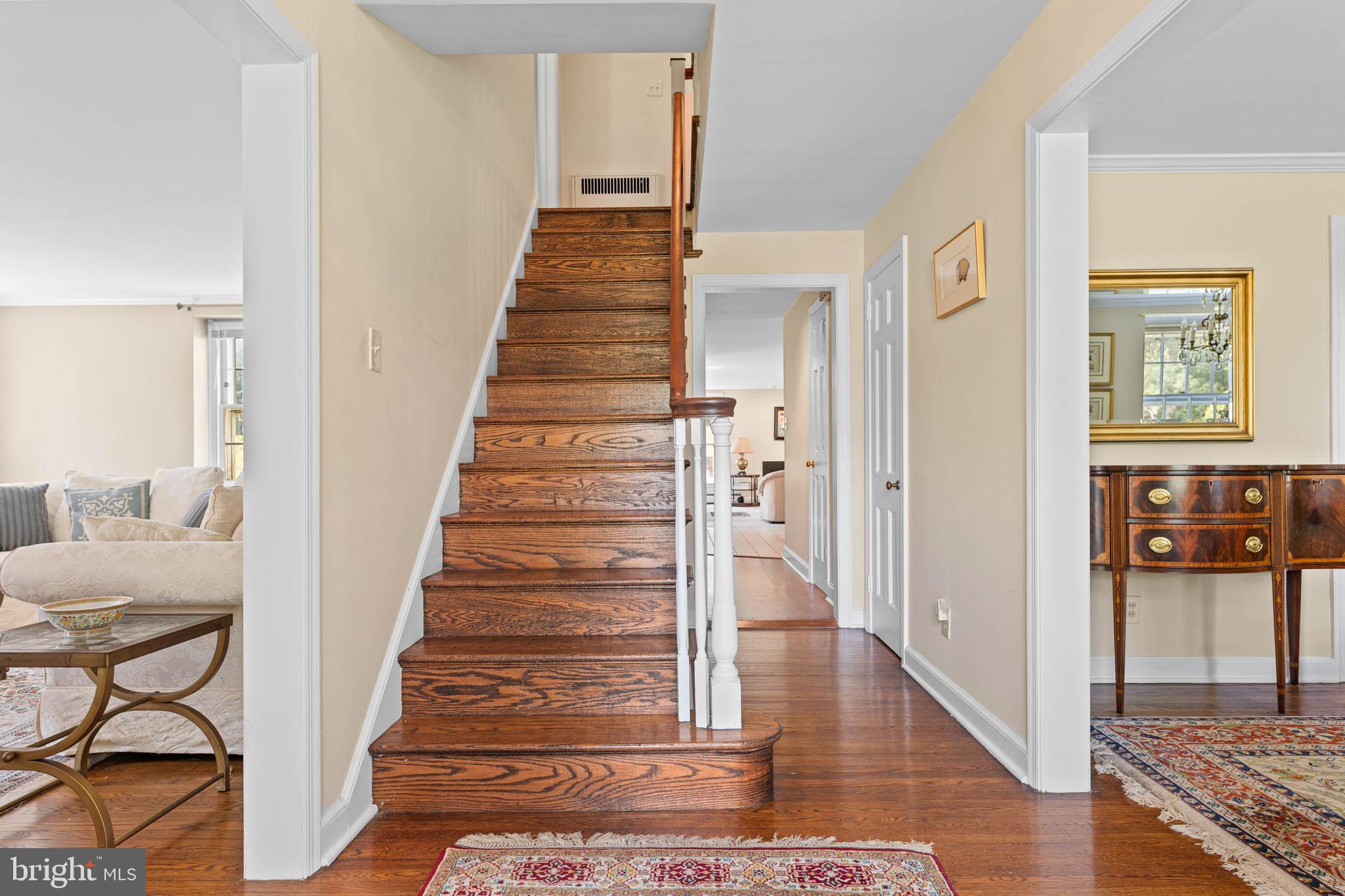912 Centennial Road Penn Valley, PA 19072 - Photo 22 of 54 a view of a hallway with wooden floor and entryway
