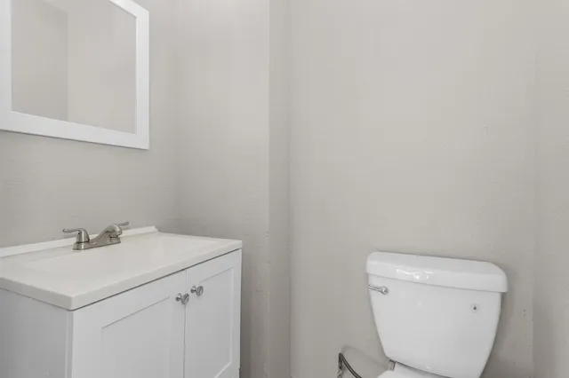 a view of a room that has a window