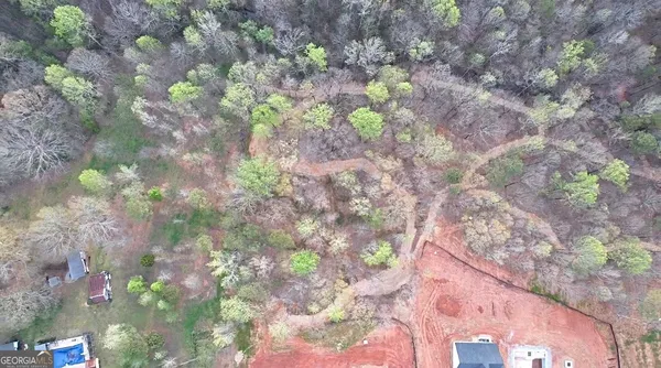 a backyard of a house