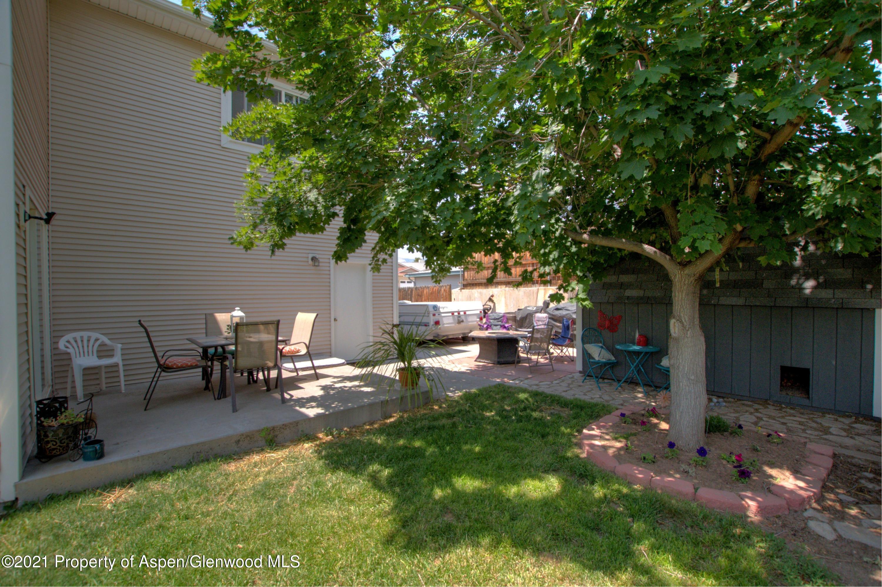 1554 East 12th Street Rifle, CO 81650 - Photo 25 of 31 a view of a backyard with sitting area