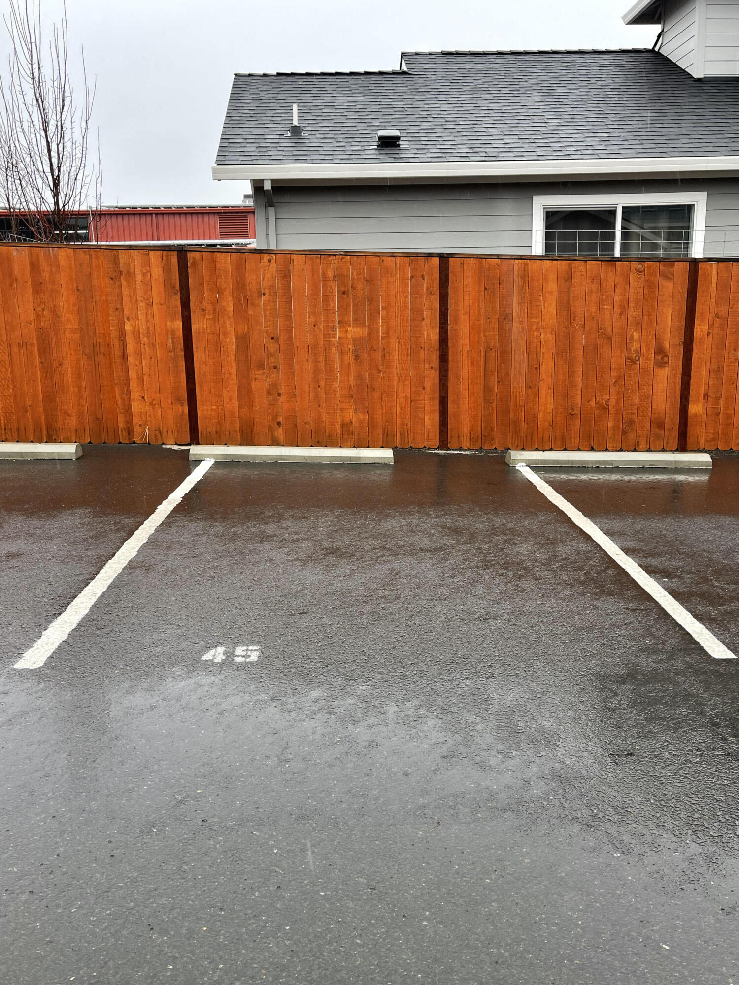 Assigned extra parking space for 45 Stage Way