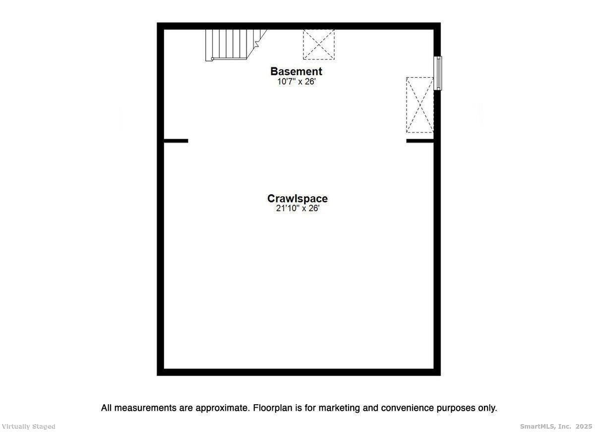 9 Monroe Drive New Milford, CT 06776 - Photo 24 of 24 Basement floor plan
